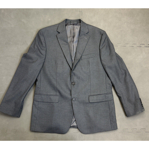 Lauren Ralph Lauren Sport Coat 42R Grey Check Houndstooth Blazer Jacket FS Chrty - Picture 5 of 12